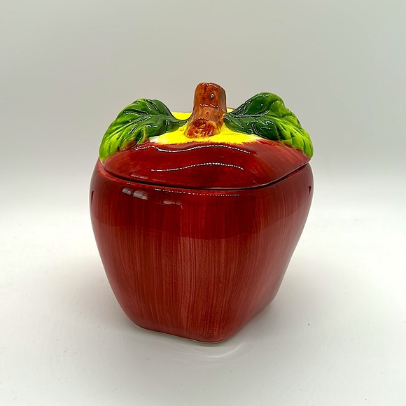 Vintage Apple Container with Lid 😍🍎 - Picture 3 of 6